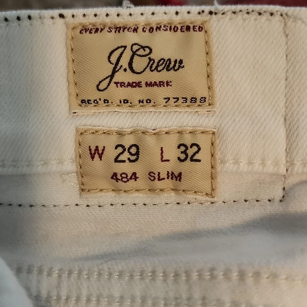 J.Crew 484 Slim White Rinse Jean - Picture 7 of 8